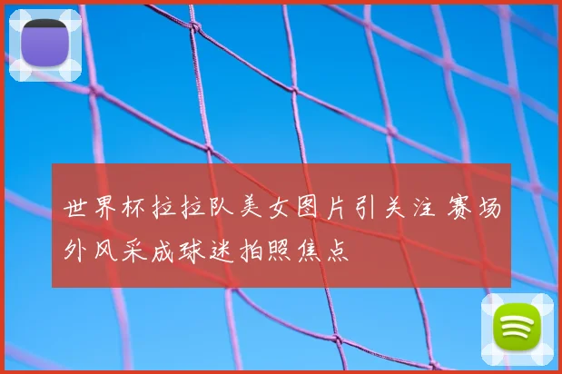 世界杯拉拉队美女图片引关注 赛场外风采成球迷拍照焦点